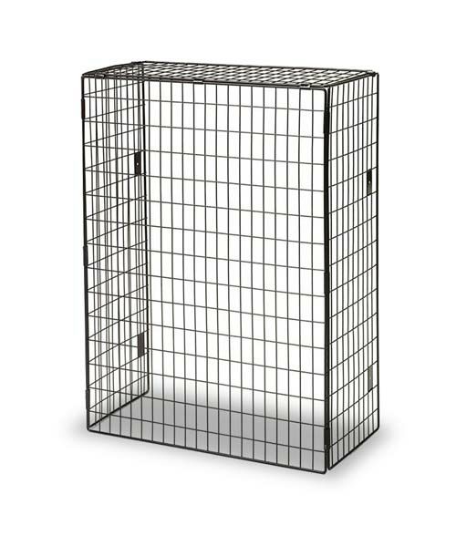 New Black Freestanding LPG Cabinet Heater Fire Guard